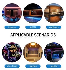 DC12V 24V RGB Touch Remote LED Controller 6 Key Full Control for Color Changing