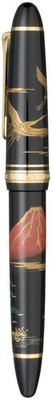 Fountain pen Sailor Profit Maki-e Red Fuji Crane 11-5010-420 M Nib