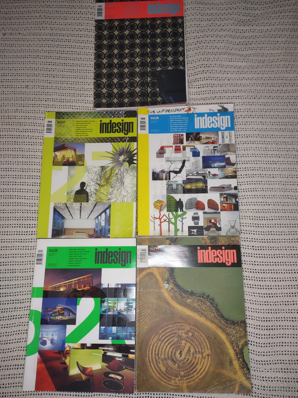 Indesign Australian Magazine 5 Lot Interior Decoration &Amp; Professional Workplace