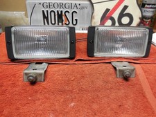 Bosch 55w Rectangular Clear Fog Lamp Pair Wbrackets Genuine Tested Nos Lenses Bosch 55w Rectangular Clear Fog Lamp Pair Wbrackets Genuine Tested Nos Lenses