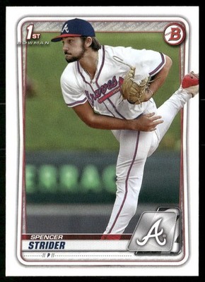 2020 Bowman Draft #BD-20 Spencer Strider