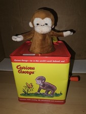 CURIOUS GEORGE MUSICAL JACK IN THE BOX BY SCHYLLING WORKS 