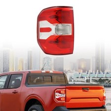 Tail Light 22-24 Ford Maverick XL XLT Black Red Clear Lens Driver NZ6Z-13405-A