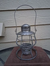 Burlington Route 1897 "the Adams" Adams and Westlake Railroad Lantern Frame