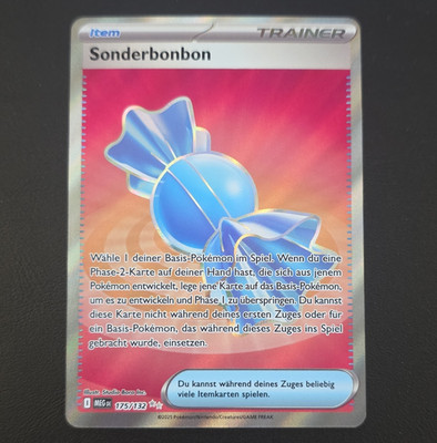 Pokémon Sonderbonbon Super Rare Deutsch MEG 175/132
