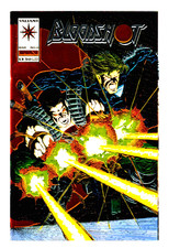 BLOODSHOT #0 - MARCH 1994 - HIGH GRADE NEAR MINT (NM) - CHROMIUM COVER & ORIGIN