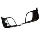 Gloss Black Front Bumper Canards for Abarth 2008-2015 500 595 695 PAIR Series 3