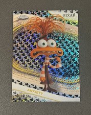 ANXIETY 2025 TOPPS CHROME DISNEY PIXAR BLACK WHITE SHIMMER /101 MICKEY PRINT