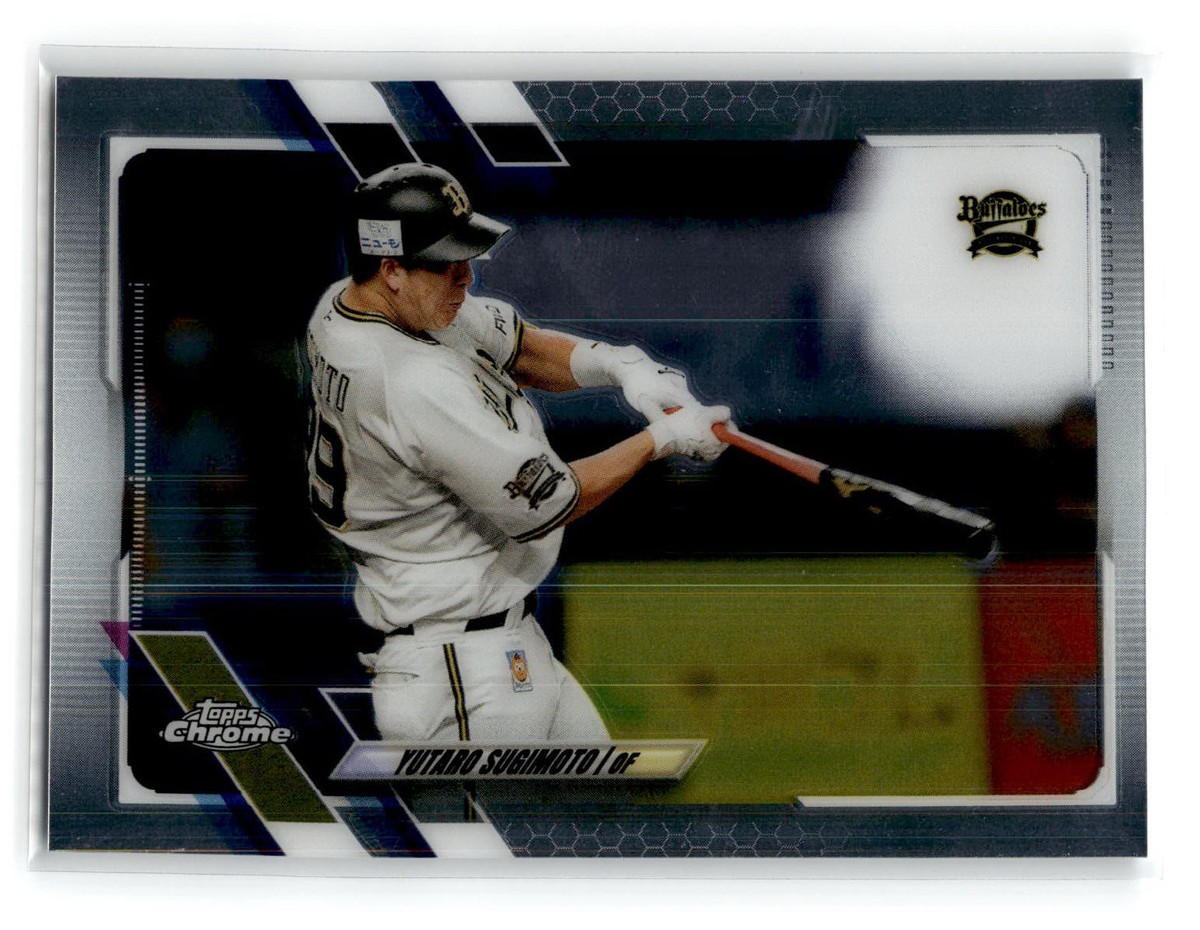 2021 Topps Chrome NPB #128 Yutaro Sugimoto Orix Buffaloes Base