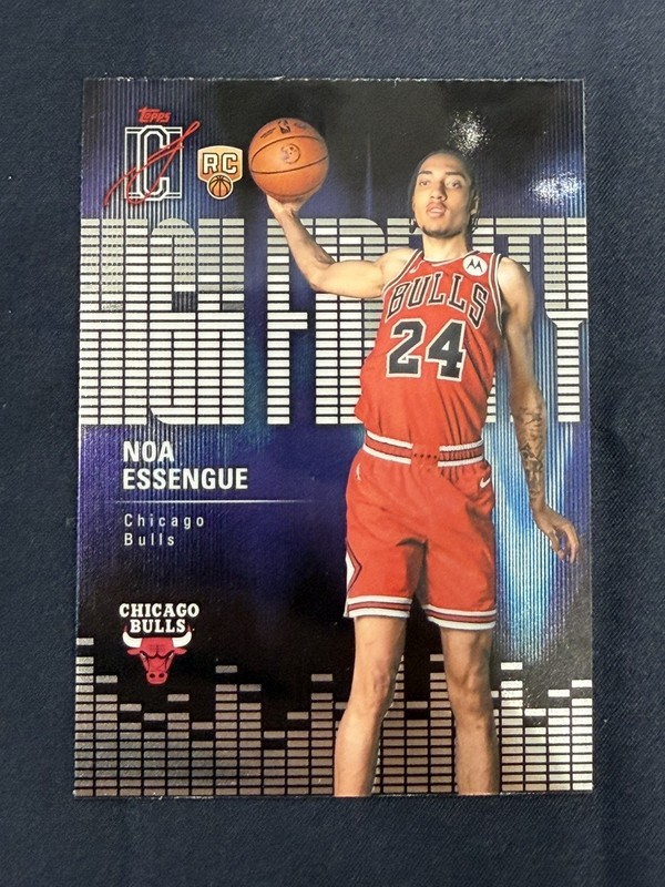 2025-26 Topps Signature Class-#HF-12 Noa Essengue (RC) High Fidelity 