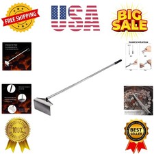 Griglia a Carbone Rastrello Griglia Cenere Strumento Accessori,Bollitore a Carbone Grill Pizza Ov...