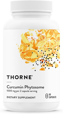 Thorne Curcumin Phytosome 1000mg Meriva 120 Capsules Joint Support Supplement