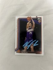 2025 Topps Koby Brea EXACT PROOF  Signed KB On Card Auto ORANGE Suns Rookie QTY