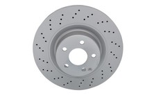 2x ATE Bremsscheiben Vorne passend für MERCEDES-BENZ S-Klasse Coupe (C215)