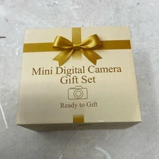 FLATIC Mini Keychain Camera (Black) - 4K Tiny Retro Digital Camera w/ 32GB Card