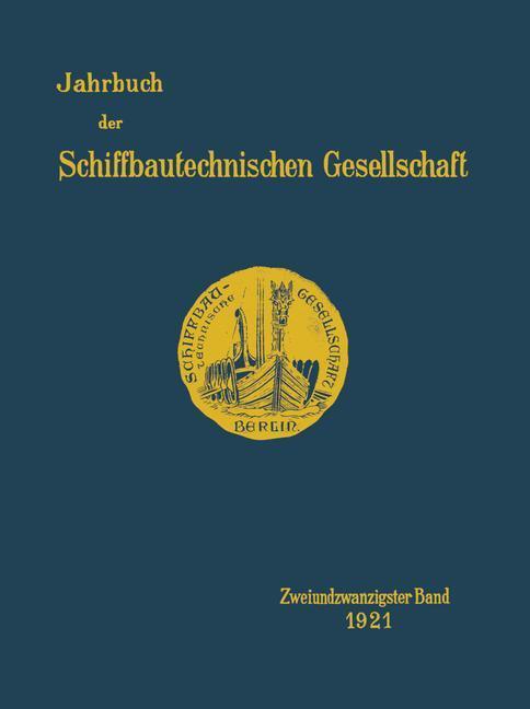 Jahrbuch Der Schiffbautechnischen Gesellschaft | Buch | 9783642901737