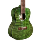 Cordoba 15CFM Flamed Maple Concert Ukulele, Jade Green
