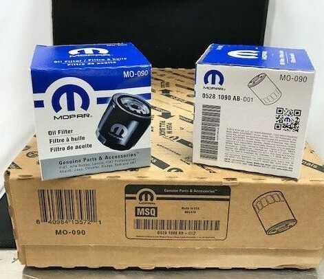 12 Pack OEM Genuine Mopar Engine Oi MO-090/ 05281090AB For C