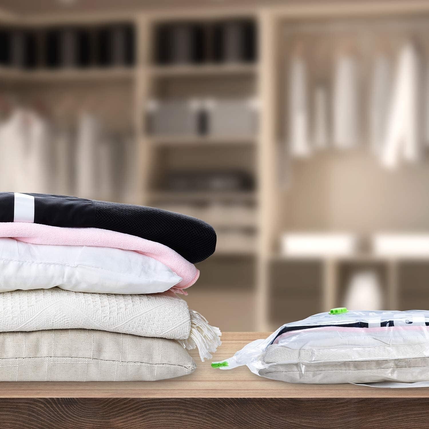 Heavy Duty 5 Vacuum Storage Bags by Gorilla Bags Extra Large 100x80cm