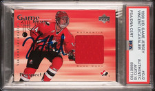 Vincent Lecavalier RC 1998 UD Canada Signed Game Jersey #GJ2 PSA 10 Gem Auto