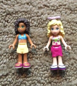 LEGO Friends 41008 Heartlake City Pool Complete Build w/Minifigures & Manuals