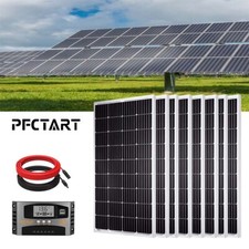 960W Watt Solar Panel Kit 12V with Mounting Brackets Off Grid RV Power Caravan