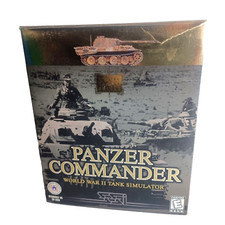Panzer Commander World War II Tank Simulator SSI PC CD-ROM Game Complete 1998