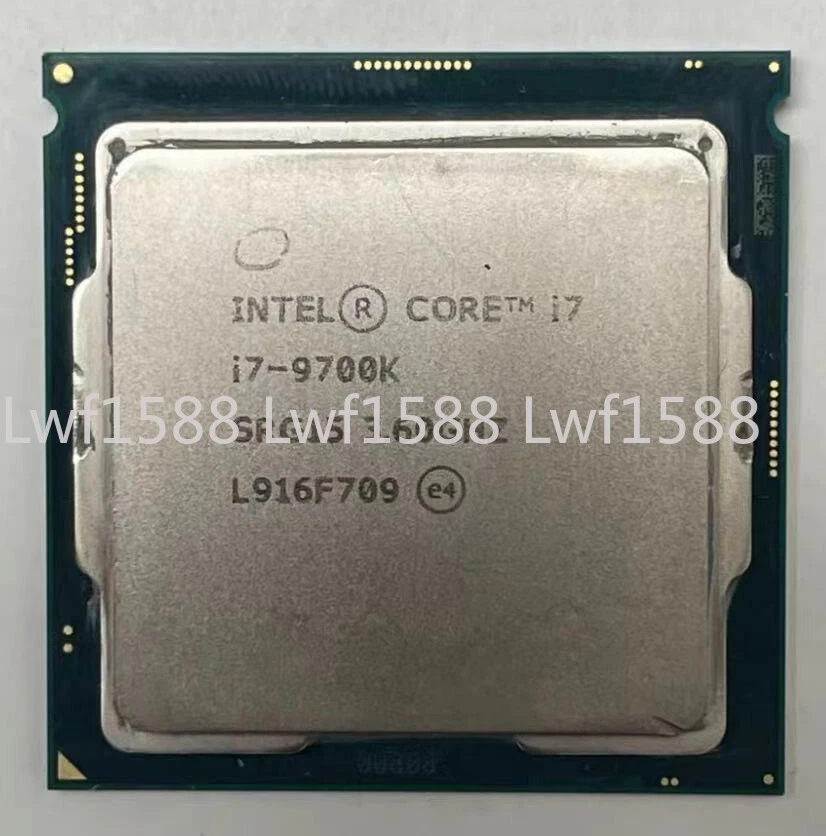 CPU Intel Core i7-9700K CPU Intel Core i7-9700K LGA1151 8 Core CPU Processor SRG15 3.60GHz 95W