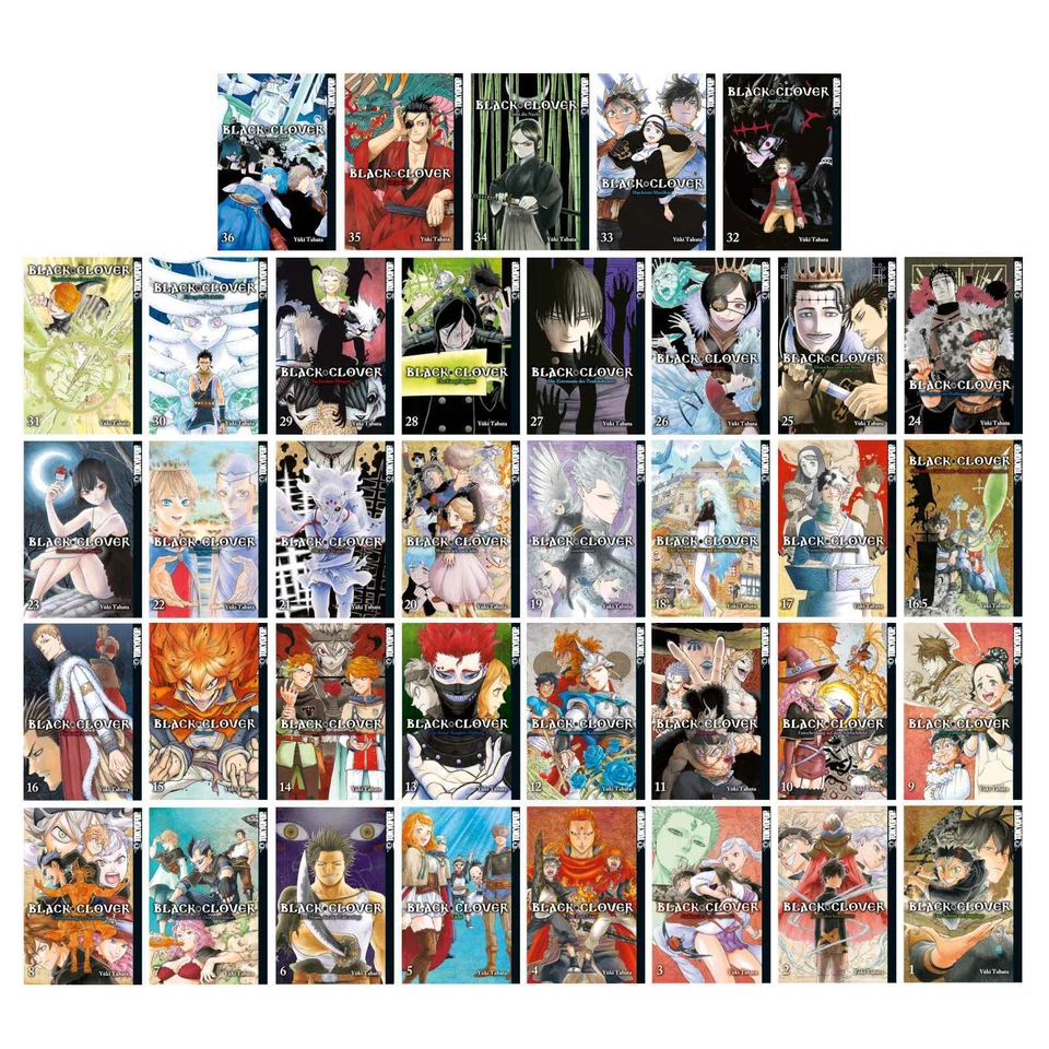 Black Clover Manga Buch Band 1 - 36 zur Auswahl Tokyopop NEU