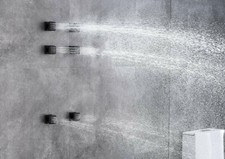 2inch Brass Square Massage Shower Body Sprayer Jets Shower body spary 6 pack 