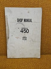 1971 VINTAGE HONDA CB450 CL450 SHOP SERVICE MANUAL NO COVER 