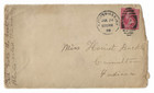 1899 2c  Louisville,KY cover  fancy cancel — photo 1
