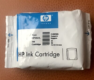 NEW Genuine HP 940XL C4906A Black Ink Cartridge HP Officejet Pro 8500