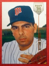 1994 Topps Stadium Club Draft Picks - Travis Miller #16 (Twins)