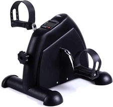 40% OFF Mini Exercise Bike Under Desk Pedal Exerciser Cycle Arm&Leg LCD Display