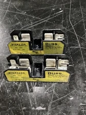 BUSSMAN BM6031SQ FUSE HOLDER 30A 600V 1 POLE (LOT OF 2)#252M6FML