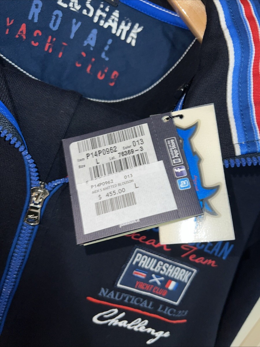 Paul & Shark Yachting Track Suit Royal Club Ocean Team
