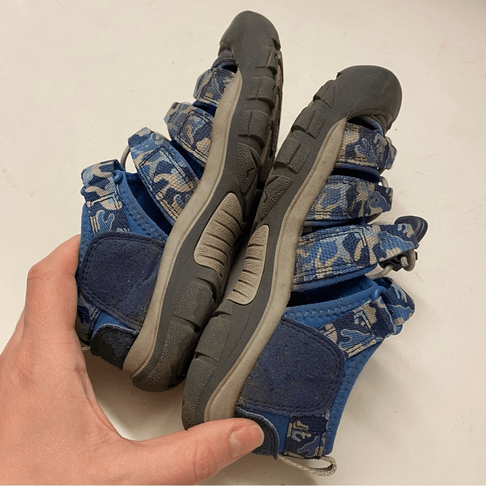 KEEN Newport H2 sandali da trekking acqua scarpe blu mimetici ragazzi bambini bambino 1