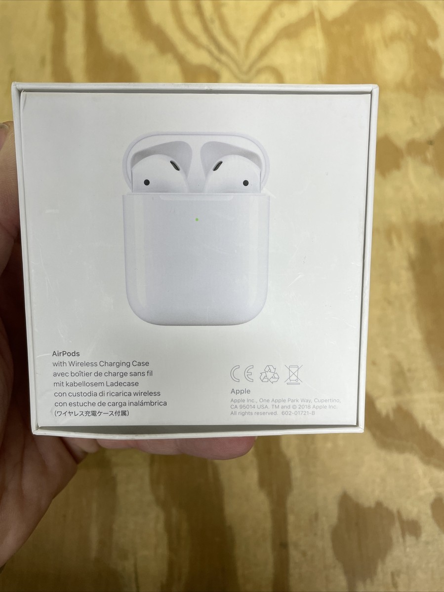 EMPTY BOX ONLY - Apple AirPods MRXJ2AM/A - Model A2032 A2031 A1938