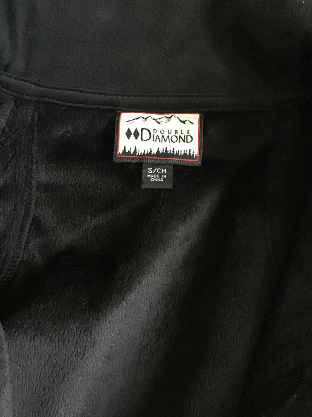 Double Diamond Womens Jacket Soft Shell Black Sz … - image 7