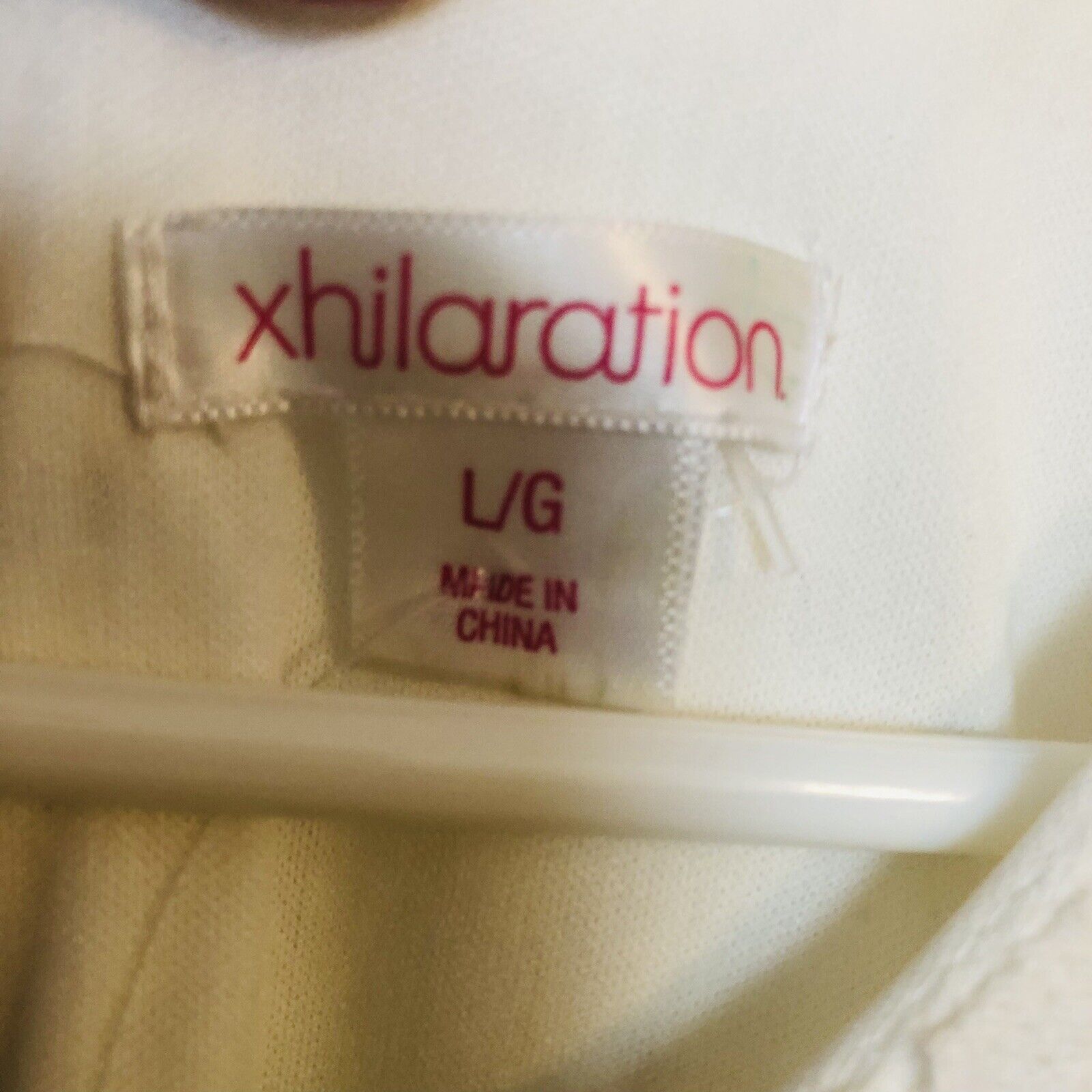 Xhilaration Womens Size Large Off White Ivory Lac… - image 2