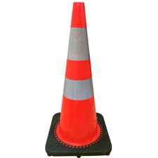 Traffic Cones - Road Safety - Orange - 18 to 36" Heights - Electriduct
