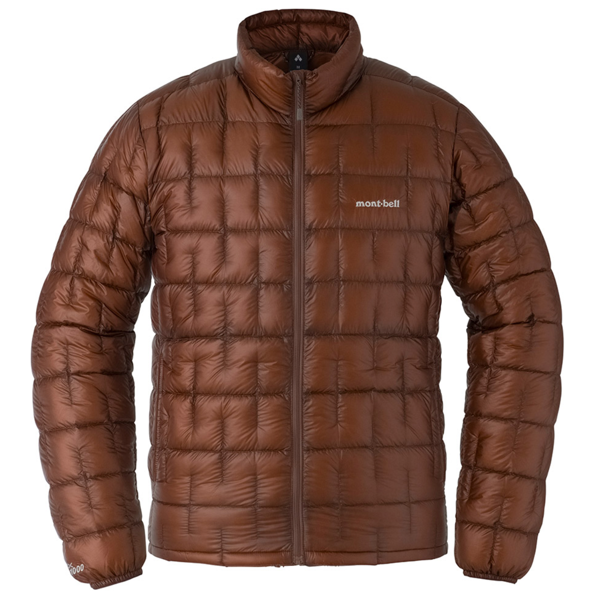 Mont-bell Plasma 1000 Down Jacket Men's Lightweight Brown JP XL Mont-bell Plasma 1000 Down Jacket Men's Lightweight Brown JP XL