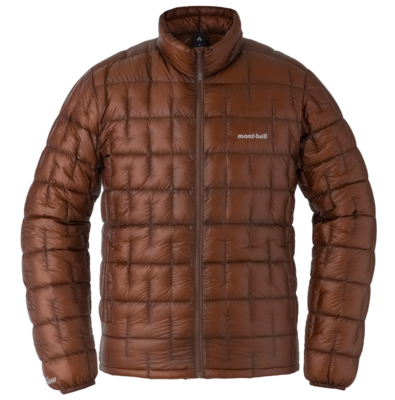 Mont-bell Plasma 1000 Down Jacket Men's Lightweight Brown JP XL