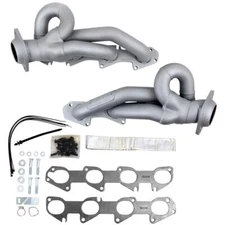 BBK Shorty Tuned Exhaust Headers 1-3/4in Titanium Ceramic for 19-22 Dodge Ram 15