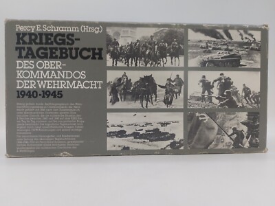 Kriegstagebuch des OKW 1940 - 1945 in 8 Bänden, im  Schuber, E. Schramm, Bernard