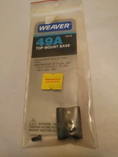 New Weaver 49A Top Mount Rear Base On Winchester 70 Target 300 H&H 375 - 48049