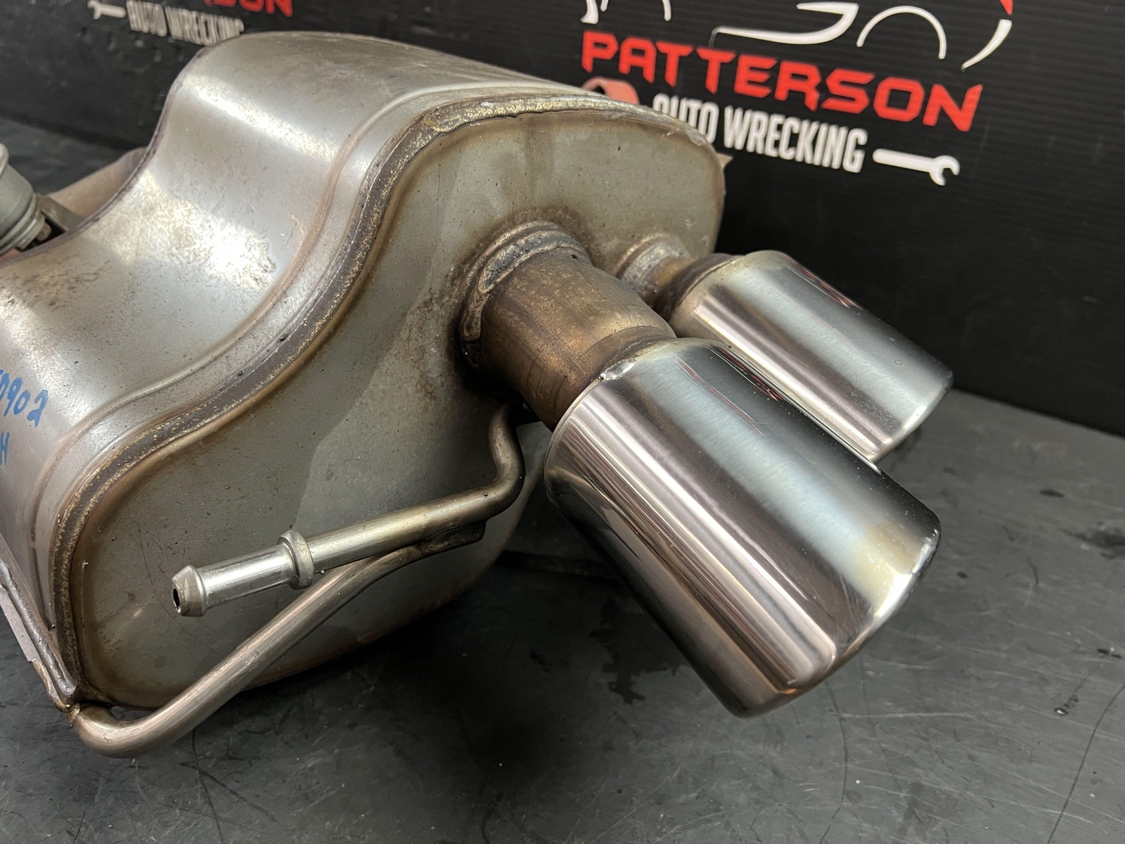 09-19 MASERATI GRANTURISMO 4.7 SET OF LEFT & RIGHT EXHAUST MUFFLERS W/TIPS