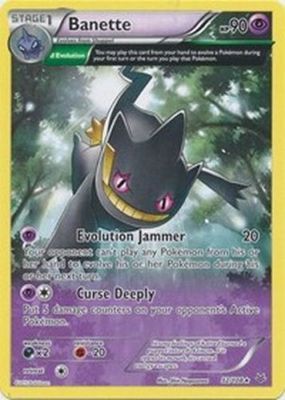 Banette Full Art POKEMON XY Roaring Skies 32/108 RARE CARD | eBay