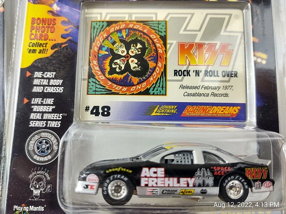 LOTE de tarjetas de coleccionista Johnny Lightning Gene Simmons KISS #48, #49, #50 DIECAST XX Foto 2 de 4